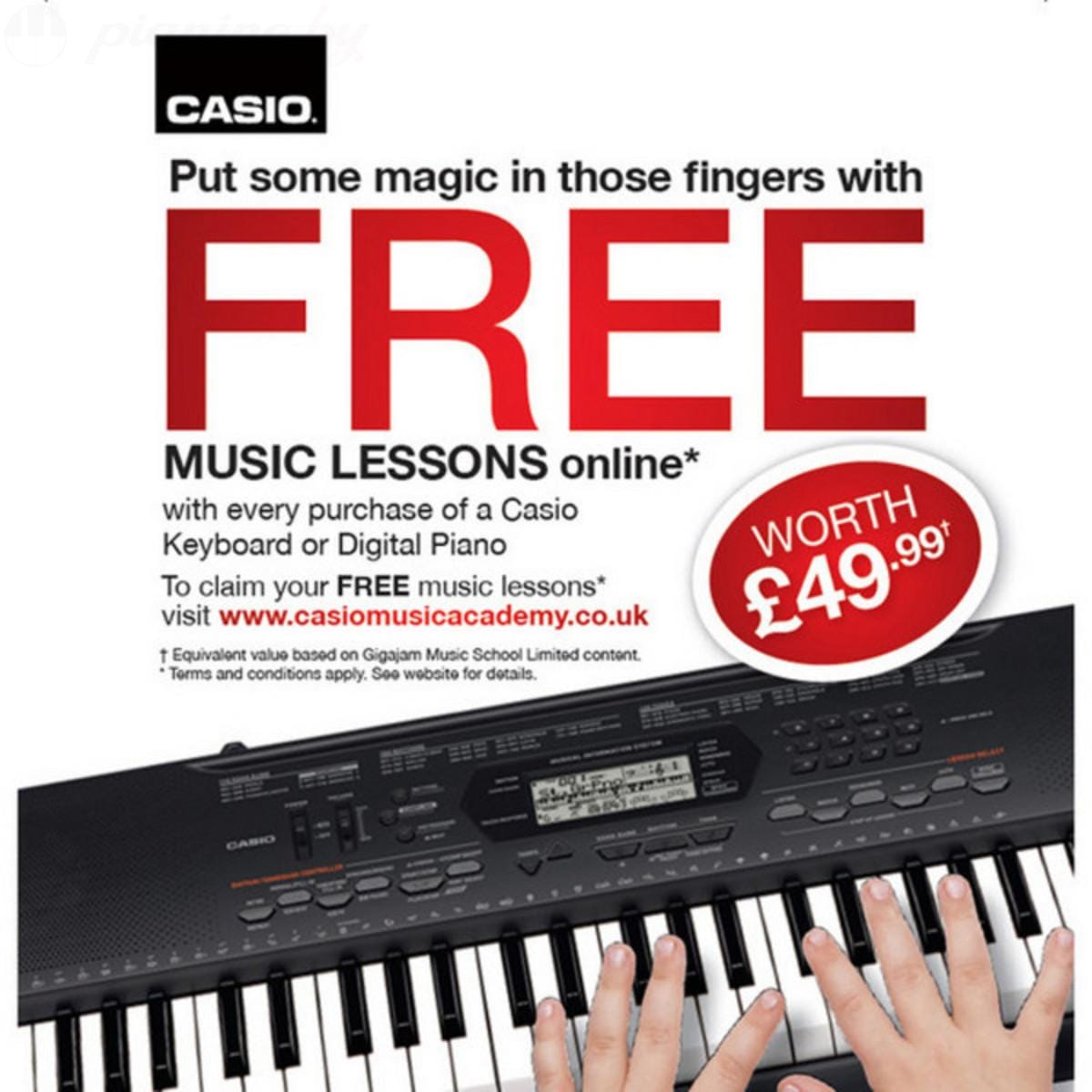 Синтезатор Casio CT-X800